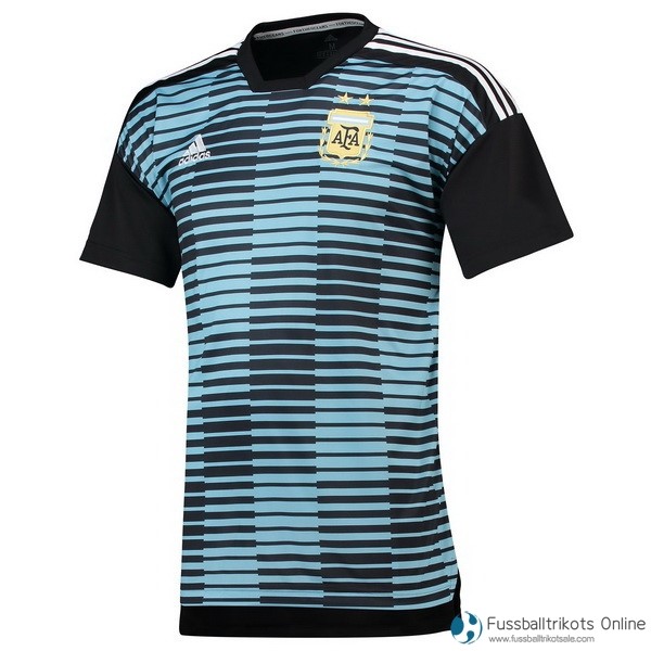 Argentinien Training Shirts 2018 Blau Fussballtrikots Günstig